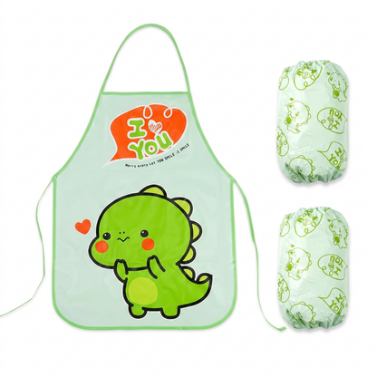Apron + sleeves
